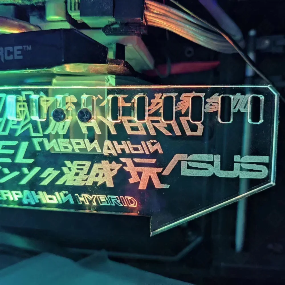 ICY MOD Customized VGA Bracket - Pc Gaming Lian Li ulasan dan harga