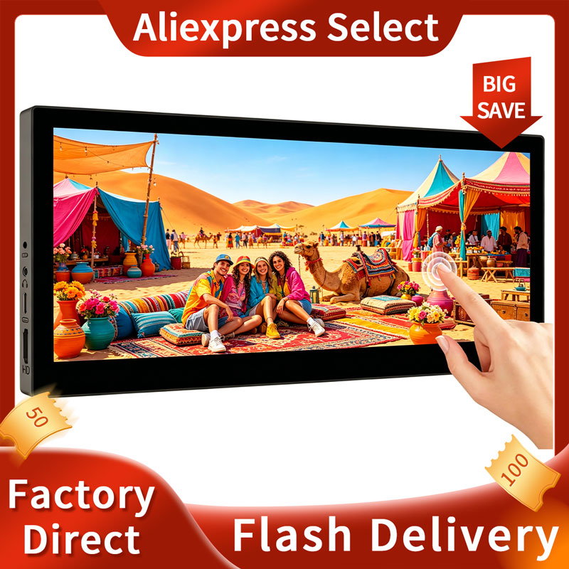 10.3inch Small Touchscreen Mon - Pc Gaming On Mobile ulasan dan harga