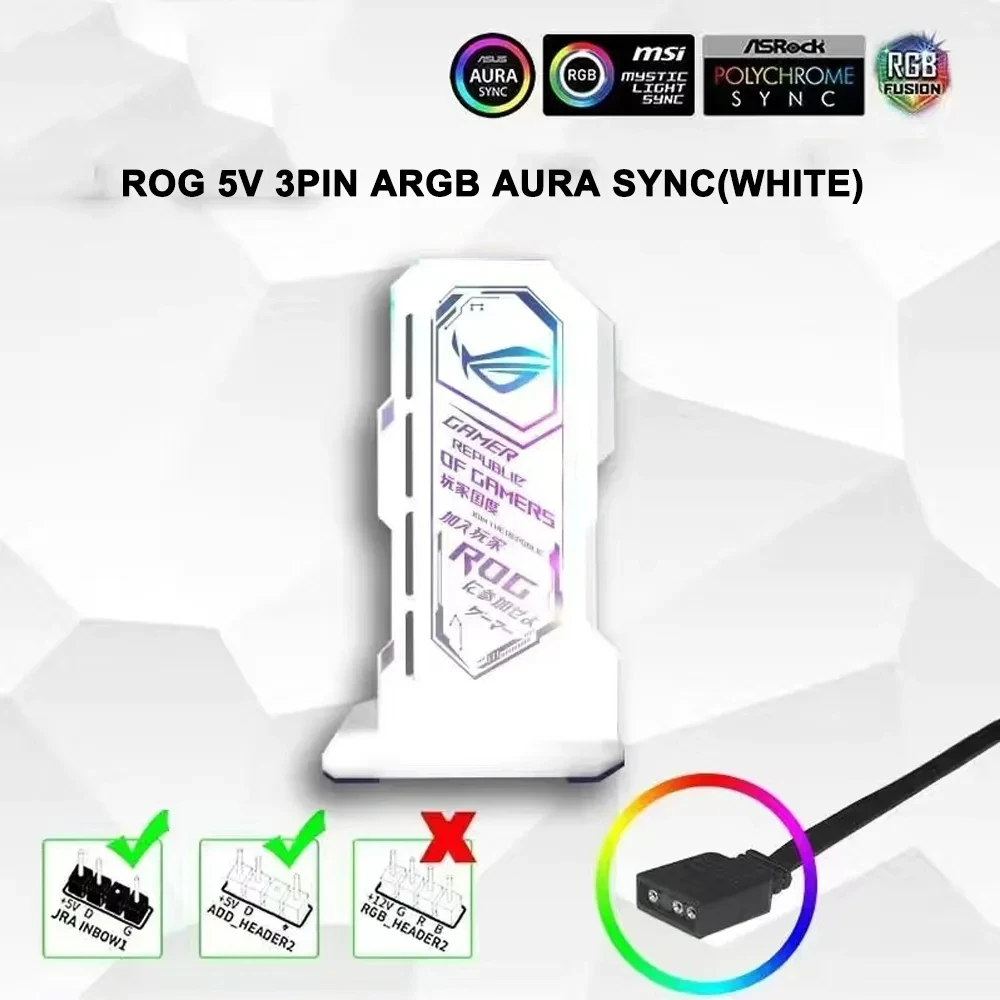 DIY ARGB VGA Holder 4090,5V 3P - Pc Gaming Lian Li ulasan dan harga