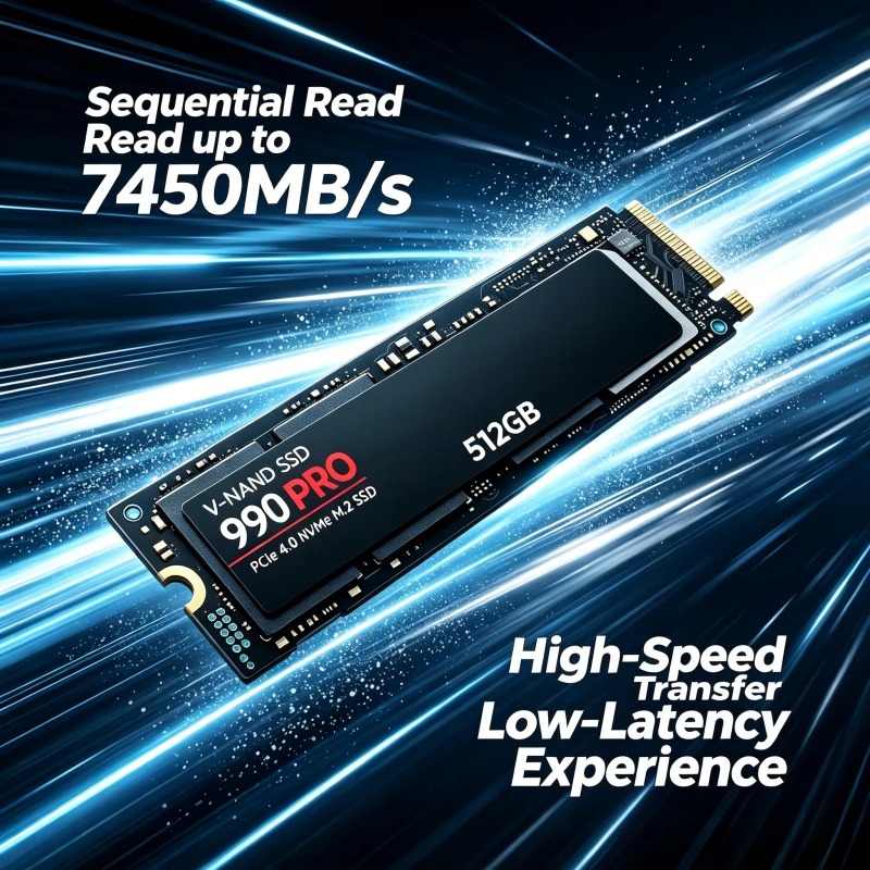 Genuine 990 PRO M.2 2280 NVMe  - Pc Gaming Ps5 ulasan dan harga