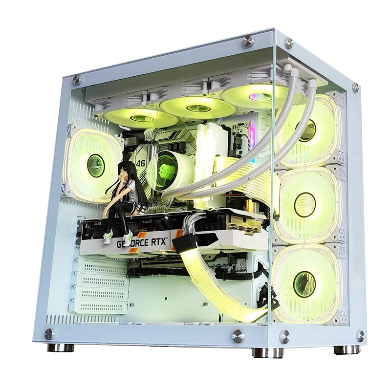 Factory / White Computer Case  - Pc Gaming White ulasan dan harga
