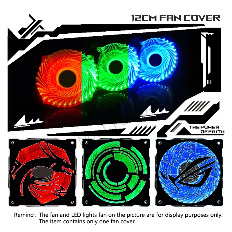 120mm Case Fan Cover &12CM Fan - Pc Gaming Lian Li ulasan dan harga