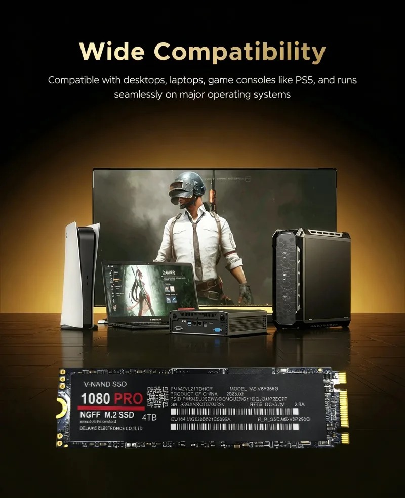M.2 NGFF NVMe PCIe 4.0 High Sp - Pc Gaming Ps5 ulasan dan harga