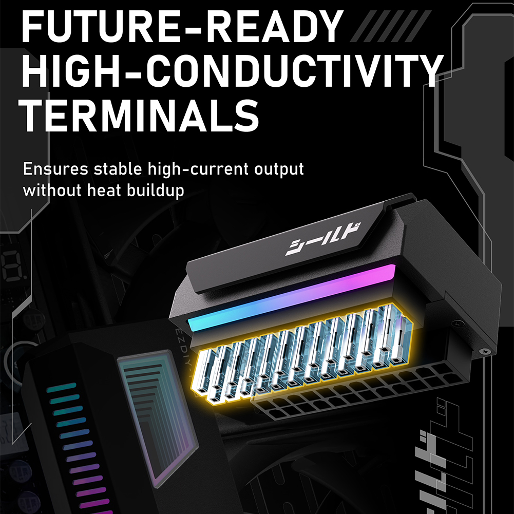 ATX 24 Pin to 180/90 Degree Po - Pc Gaming Lian Li ulasan dan harga