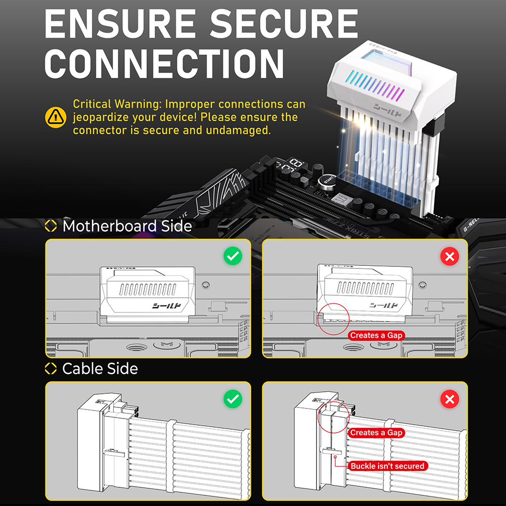 ATX 24 Pin to 180/90 Degree Po - Pc Gaming Lian Li ulasan dan harga