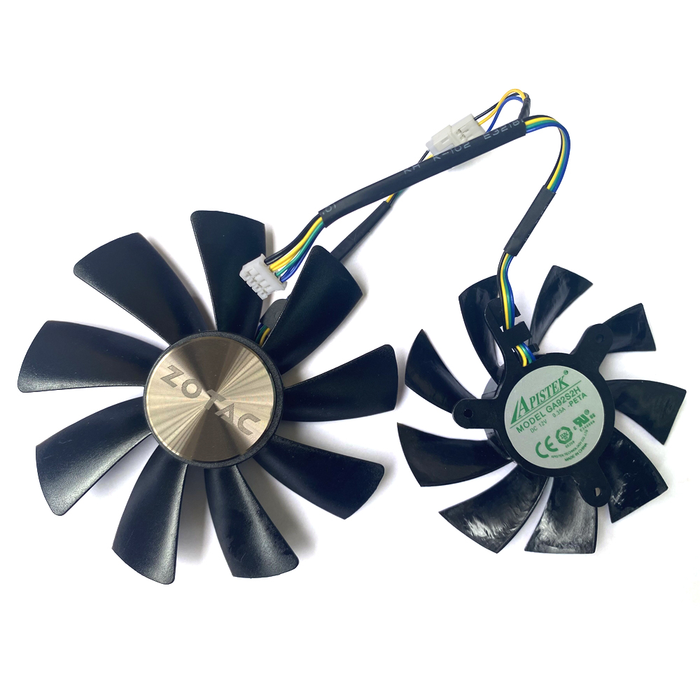 100MM GAA8S2H GAA8S2U 87MM GA9 - Pc Gaming White ulasan dan harga