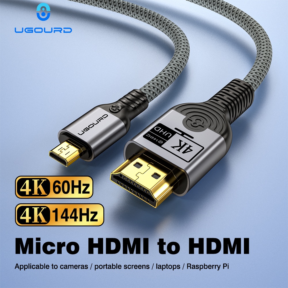 UGOURD Nylon Braided Micro HDM - High Refresh Monitor ulasan dan harga