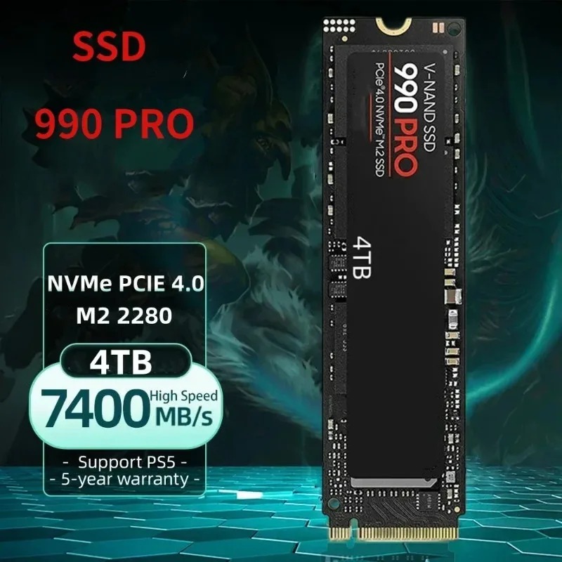 Hot Sale 990 PRO M.2 NVMe SSD  - Pc Gaming Ps5 ulasan dan harga
