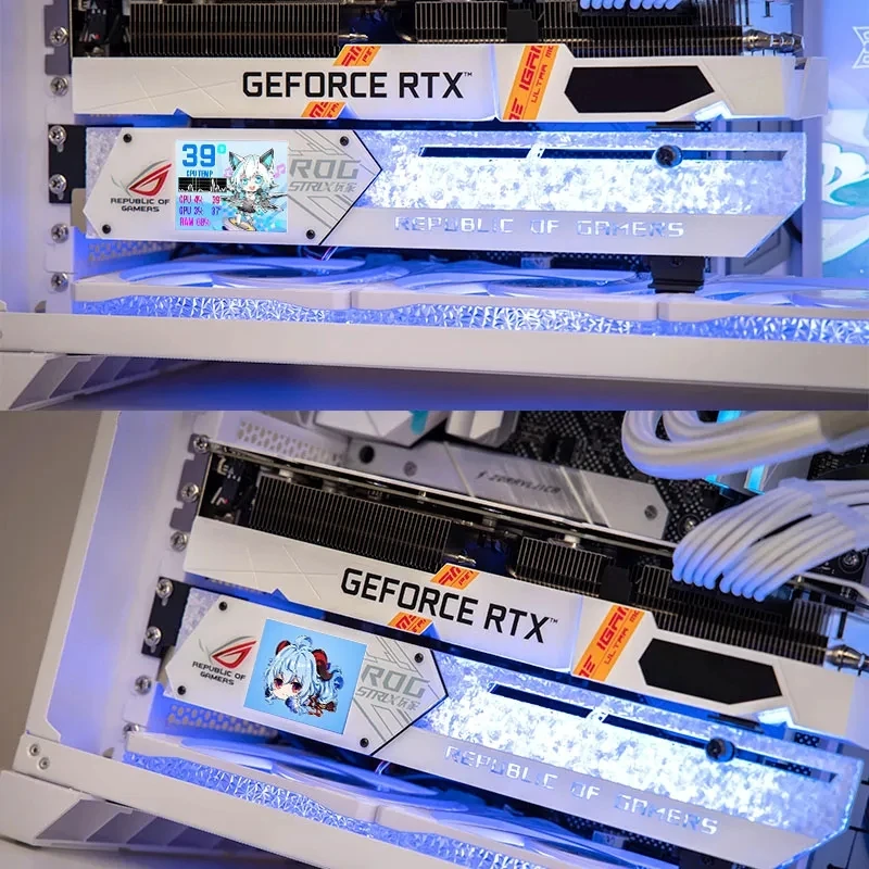 DIY 2.2 inch LCD Display GPU B - Pc Gaming Lian Li ulasan dan harga