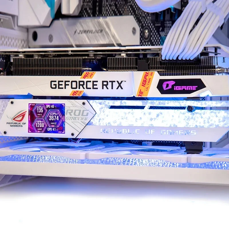 DIY 2.2 inch LCD Display GPU B - Pc Gaming Lian Li ulasan dan harga