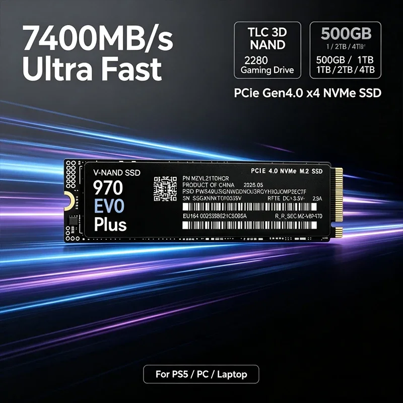 New 970 EVO Plus M.2 NVMe SSD  - Pc Gaming Ps5 ulasan dan harga