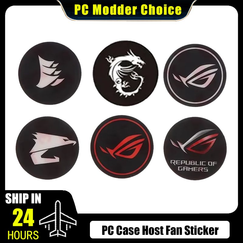 PC Case Host Fan Sticker ROG A - Pc Gaming Lian Li ulasan dan harga
