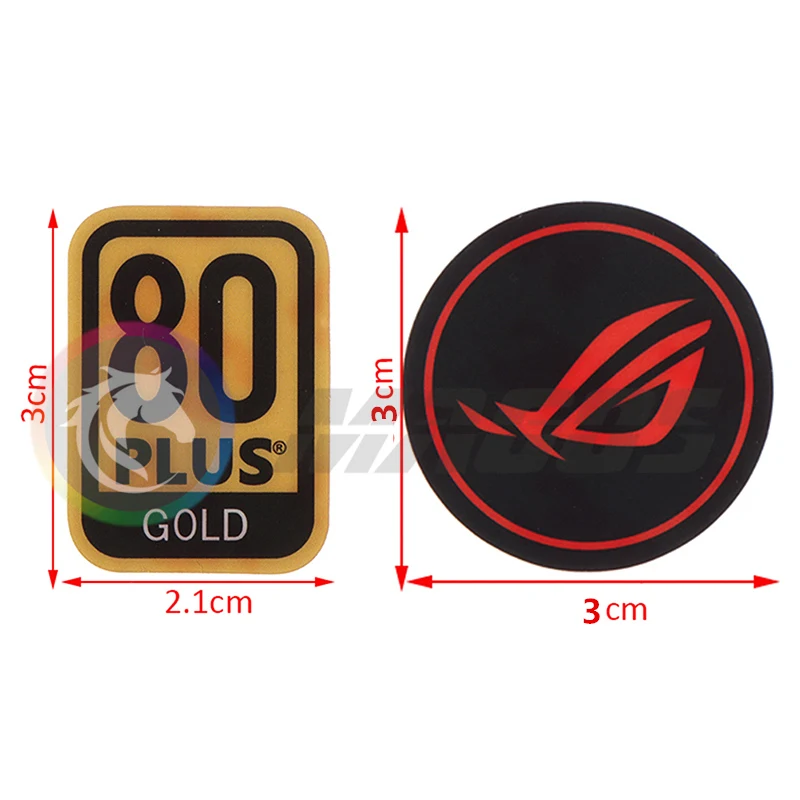 PC Case Host Fan Sticker ROG A - Pc Gaming Lian Li ulasan dan harga