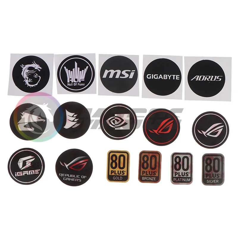 PC Case Host Fan Sticker ROG A - Pc Gaming Lian Li ulasan dan harga