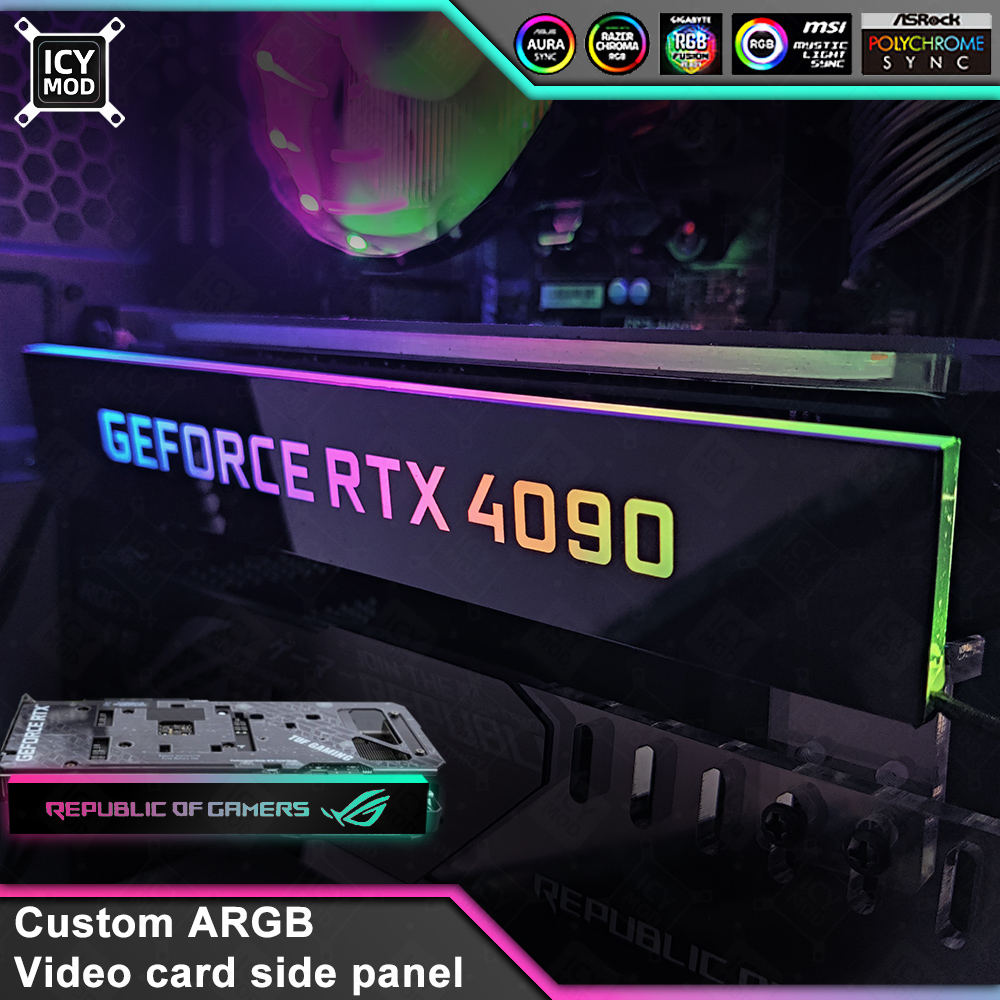 Video Card Decoration A-RGB VG - Pc Gaming Lian Li ulasan dan harga