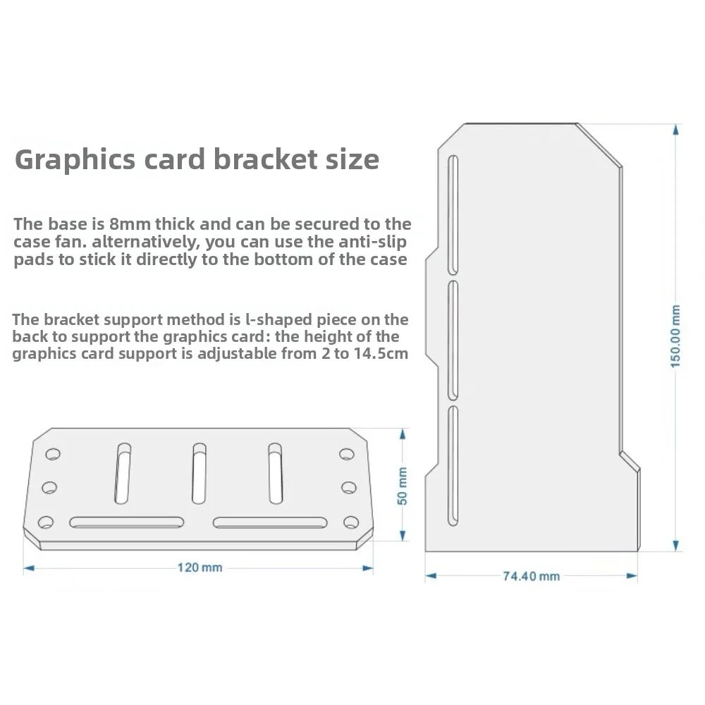 DIY Mirror VGA Holder ARGB Gam - Pc Gaming Lian Li ulasan dan harga
